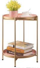 HollyHOME Round Side Table