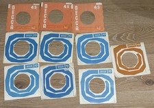 RECORD COMPANY 7” SINGLE SLEEVES 1960s DECCA x10 NOT REPRO