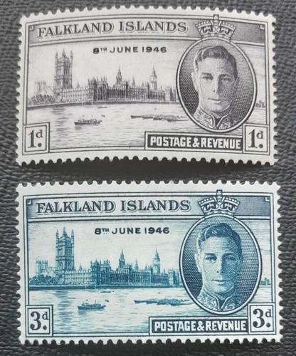Falkland islands 1946 - islands, victory