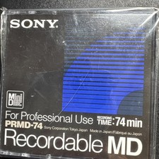 Sony PRMD-74 Recordable MD (MiniDisc) - For Professional Use (74 min)