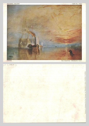 Postcard w turner - turner, the