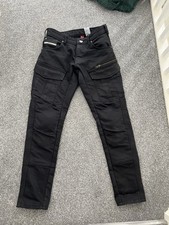 JOHN DOE DEFENDER MONO CARGO TROUSERS - BLACK