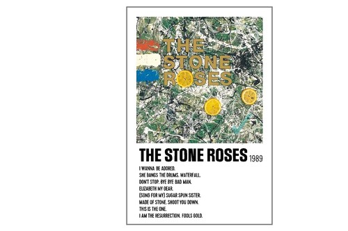 Stone roses poster a2 - a3,