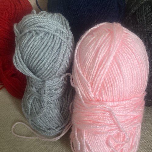 Knitting crochet yarn bundle - knitting,