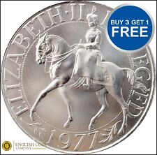 1977 CROWN UNC - THE QUEEN SILVER JUBLIEE