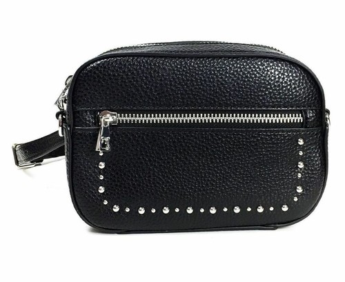Zara black bag faux leather - bag,