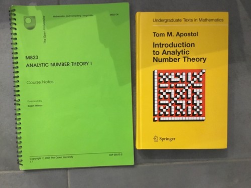 M823 analytic number theory - number,