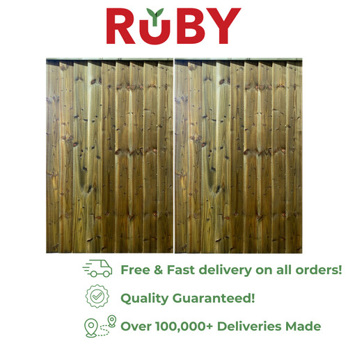 Wooden driveway gate high - driveway,
