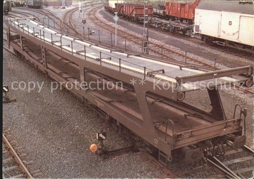 Railway double deck - railway, car