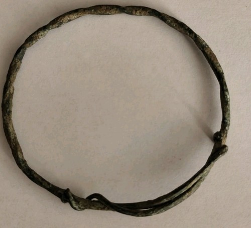 Ancient celtic bronze oval - celtic,