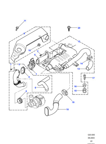 Land rover cold air intake - land,