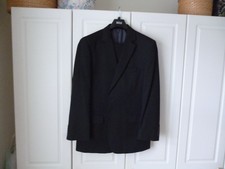 Gents Black M&S Suit