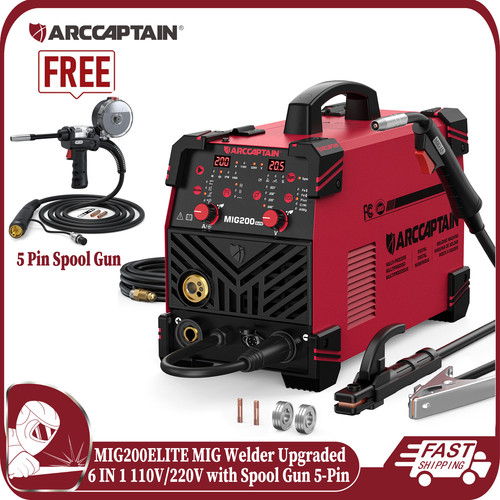 Arccaptain 200a mig welder - arccaptain,