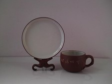 Yixing white enamel saucer &
