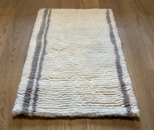 Loaf Berber Stripe Wool Rug In