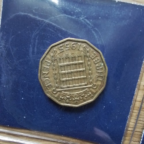 Three penny bit - three,