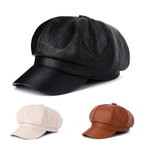 Panels newsboy caps - 8, womens