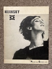 Bejart’s “Nijinsky, Clown De Dieu” 1972 Paris Ballet Programme, Jorge Donne