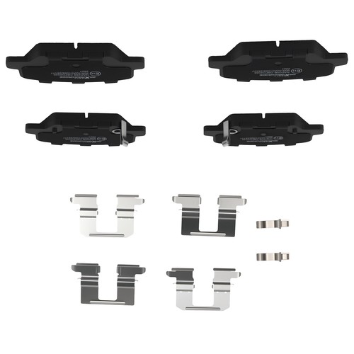 4pcs rear brake pads - rear, for