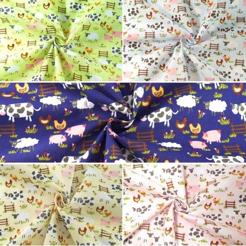 Polycotton fabric farmer joe - fabric,