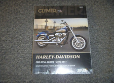 2007 Clymer Harley Davidson Dyna Super Glide Custom Service Repair Manual M254