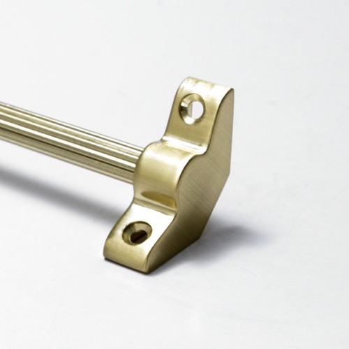 Satin brass stair rods - brass,