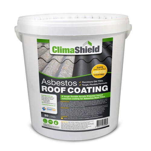 Asbestos roof coating sealer - asbestos,