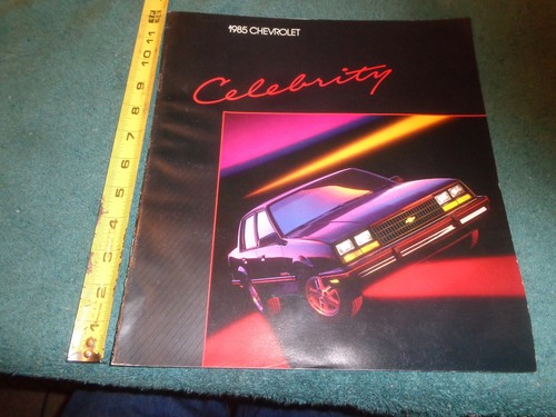 1985 chevrolet celebrity sales - chevrolet,