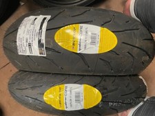 120/70-zr17 & 180/55-zr17 Dunlop Qualifier Core Pair Tyres r6 cbr zx6r triumph