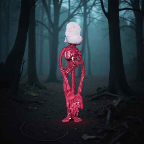 Nip siren head bendable - bendable, red