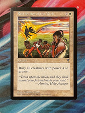 MTG Magic The Gathering Retribution of the Meek From Visions, NM