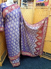 Stylish Stone Saree Party Wear