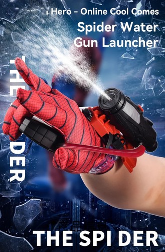 Spiderman launcher water gun - launcher,