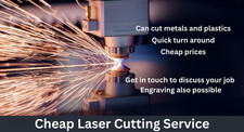 Laser Cutting Service | Acrylic, Wood & Metal Parts | Precision & Bespoke Sizes