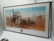 Dewback Patrol Print Star Wars Special Edition Signed Dave Dorman #ues3