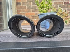 Porsche Macan, exhaust tailpipe tips (pair)  Genuine 95B25368M