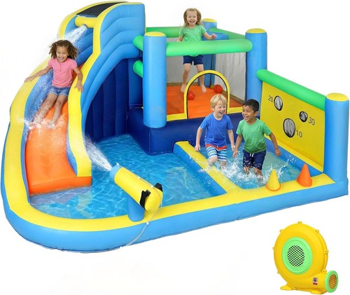 Inflatable bounce house - bounce, kids