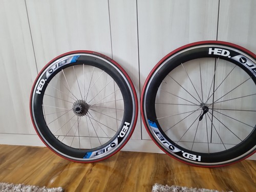 Hed jet carbon 700c - carbon, front