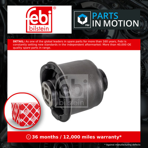 Axle beam mount rear - beam, left