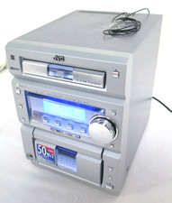 JVC CA-UXP5R Stereo Radio Cassette CD Player Micro Hi Fi System Silver Unit