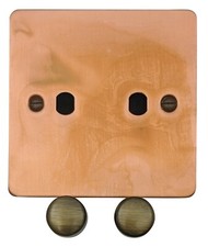 G&H Flat Plate Tarnished