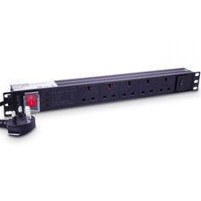 UK Mains Plug 19" Rack Mount