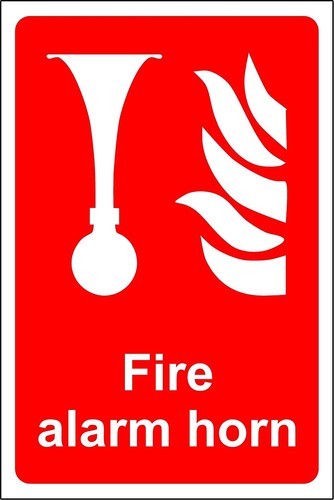 Fire alarm horn safety - fire,