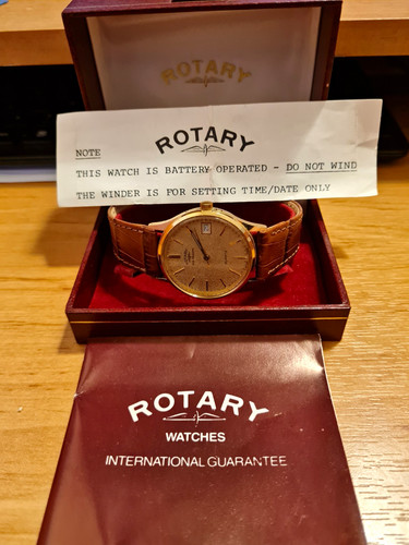 Rotary sea dragon quartz gold - rotary,