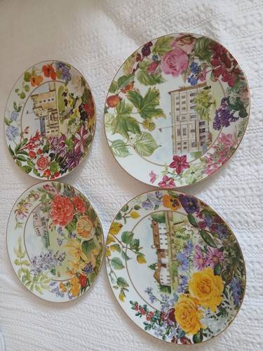 Four plates commerating - four,