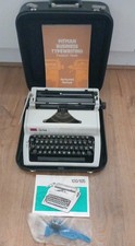 ERIKA Model 105 Typewriter with Case manual mechanical retro German Prop