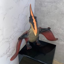 Large Rubber Pteranodon Dinosaur Figure Toy 11" Tall 13" Wide Prehistoric