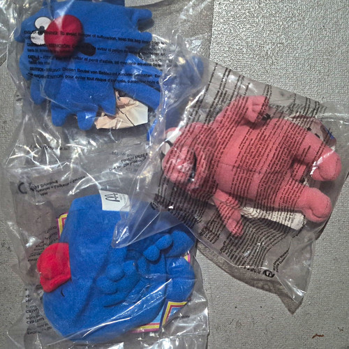 Mcdonald men plush toy - mcdonald's,