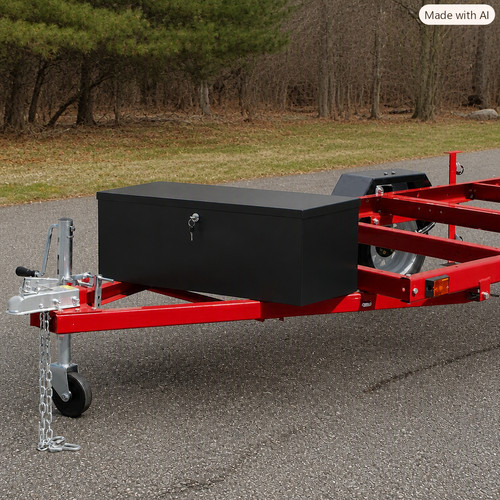 Ft steel trailer - 2.31, cu.