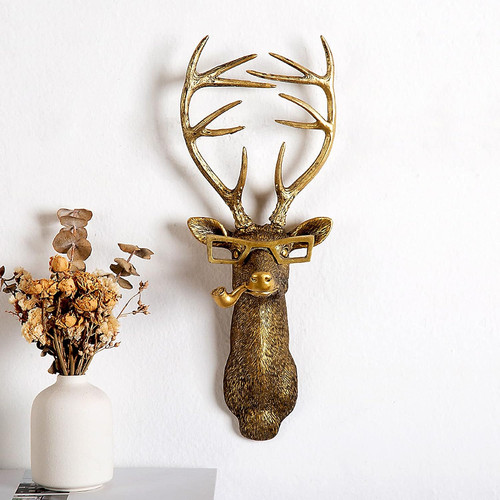 Head wall mount ornament - head,